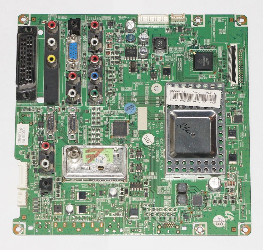 BN41-00982B BN94-02122H mainboard телевизора Samsung