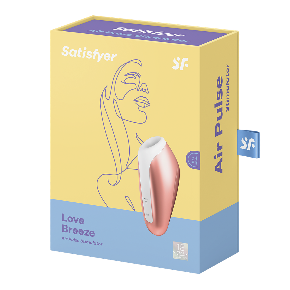 Вакуумно-волновой стимулятор Satisfyer Love Breeze, розовый