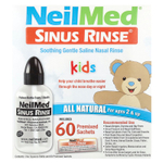 NeilMed, Для детей, Sinus Rinse®, для детей от 2 лет, 1 флакон, 60 пакетиков с готовой смесью