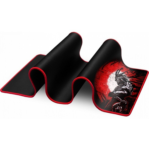 Коврик для мыши Defender Liberty, 800х300х3мм, прошитые края, ткань/резина, черный (50562)