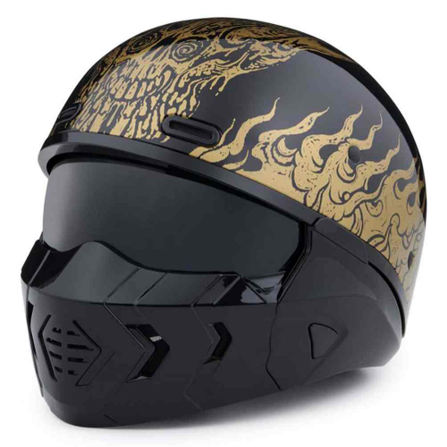 Шлем Unisex Black/Gold Harley-Davidson
