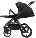 Детская коляска Peppy Monaco Thermo 3 в 1 с автокреслом First Black
