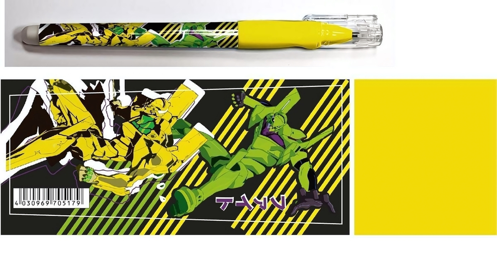 Ручка гелевая 0,5 мм, синяя "Аниме Робот" (Центрум)