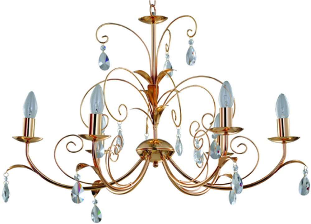 Люстра 835/6-Dorato