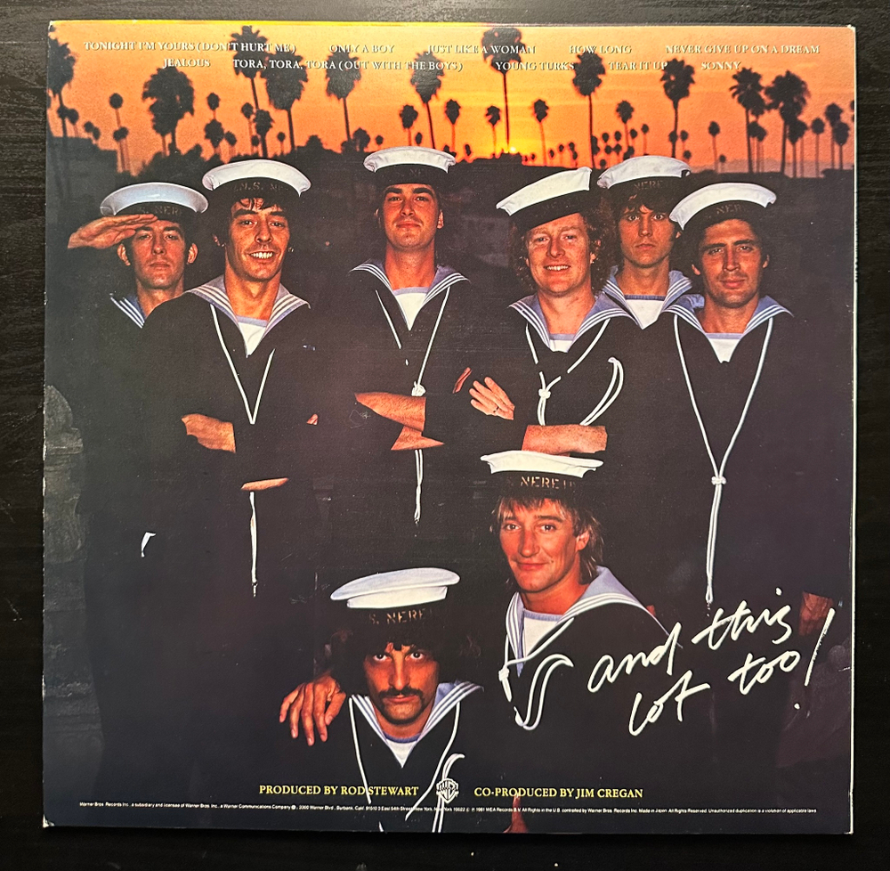 Rod Stewart - Tonight I'm Yours (Япония 1981г.)