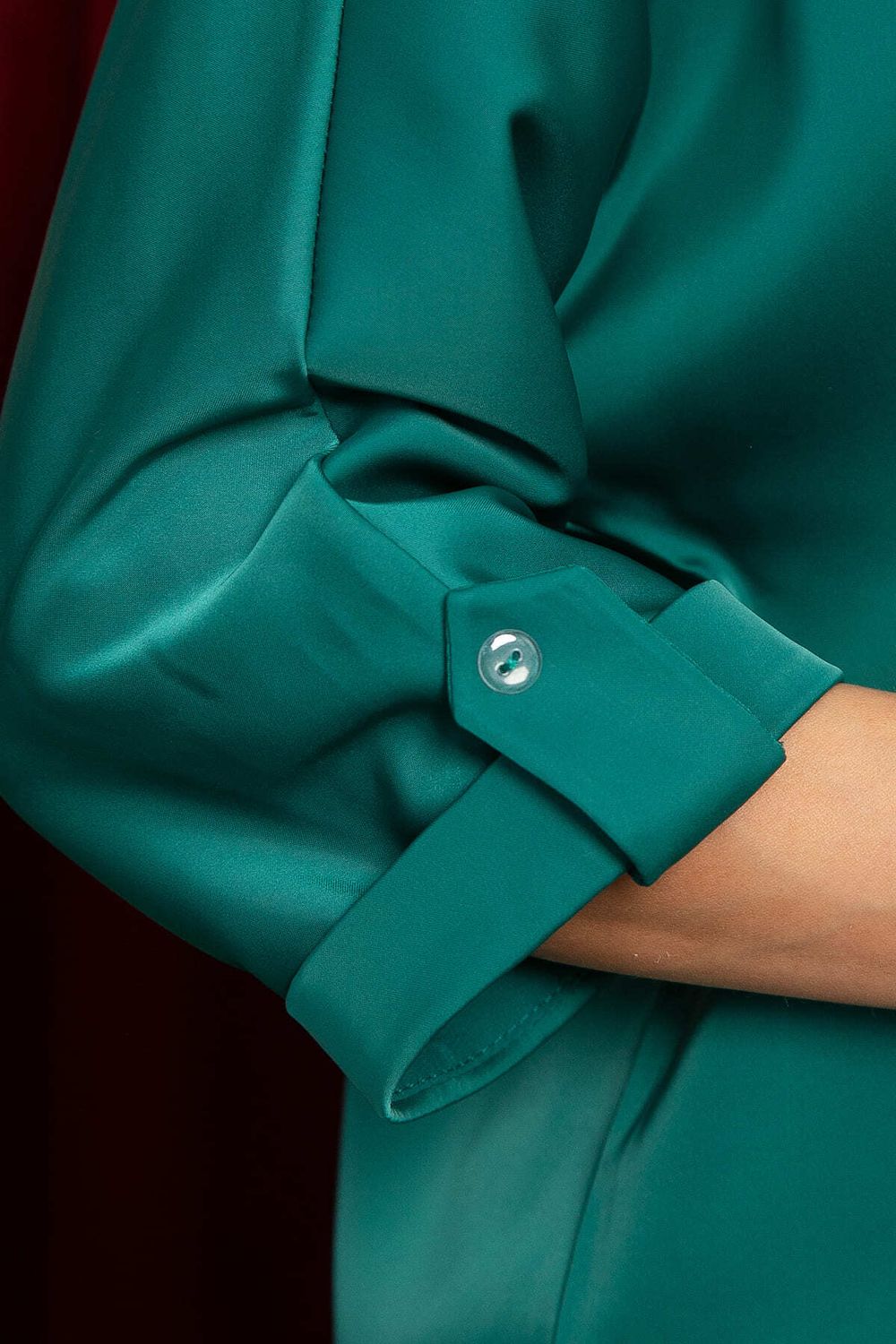 Блуза Шахерезада (изумрудная) Б14675-18М LT Collection