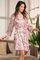 Халат женский MIA Amore FLORA  ФЛОРА 7203 розовая