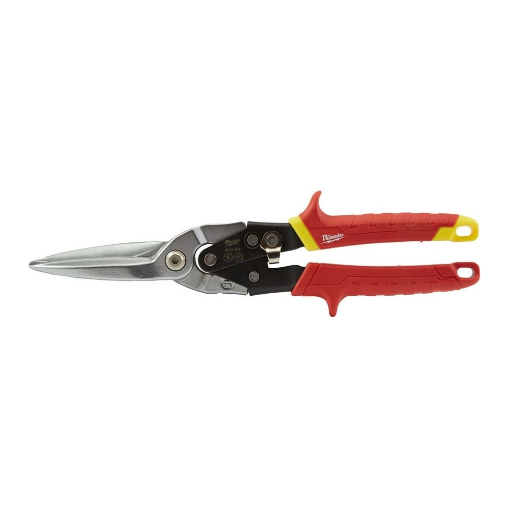 Длинные прямые ножницы по металлу Milwaukee NEW 48224537