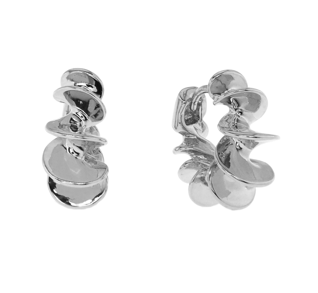 Серьги Спираль