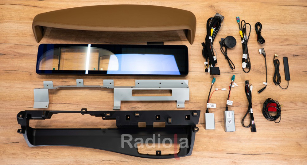 Магнитола для Mercedes-Benz S-класс W221 2005-2013, CL C216 (NTG 3.0/3.5) - Radiola RDL-7122 монитор 12.3" на Android 13, 8Гб+128Гб, CarPlay, 4G SIM-слот