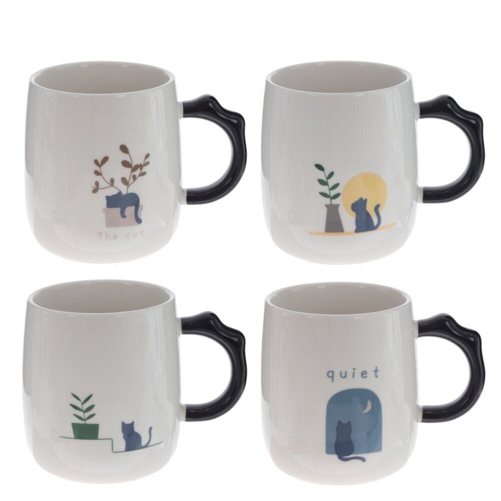 GAEM Кружка, 400 мл, L12 W8 H9,5 см, 4в.