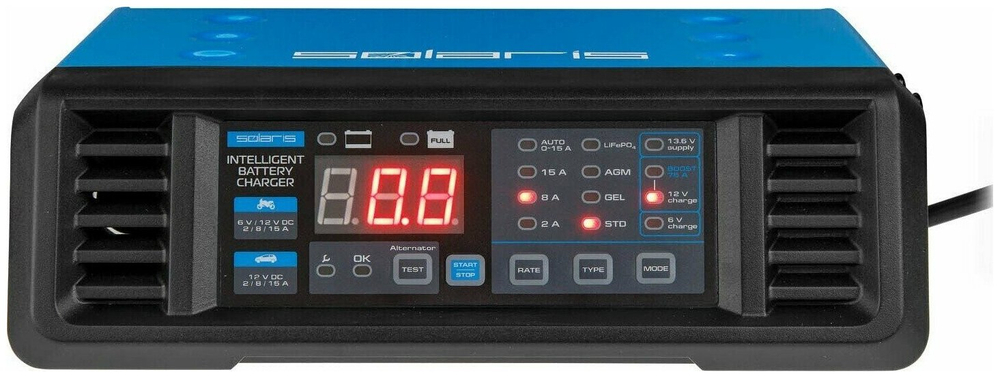 Зарядное устройство SOLARIS CH-161 Digital (CH161D11)