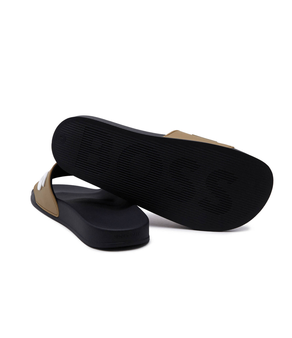 Шлепанцы Kirk Slid rblg N BOSS BLACK - коричневый(50498241)