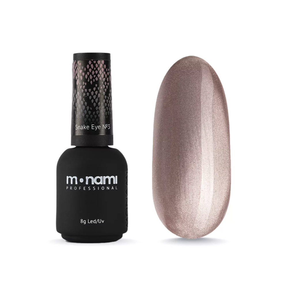 Monami Гель-лак Snake Eye №3, 8мл