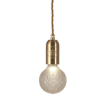 Pendant design lamp Crystal Bulb by Lee Broom (Matte)