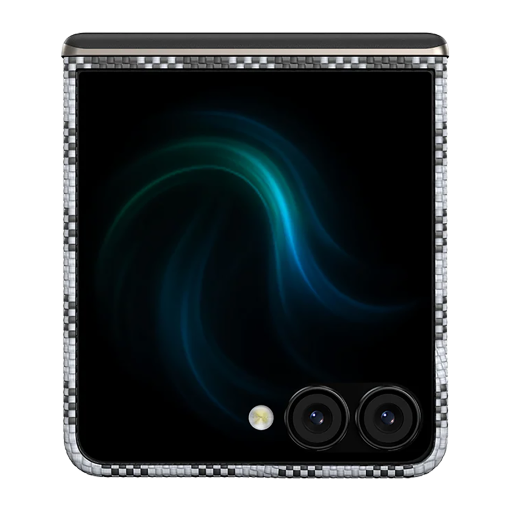 Кевларовый чехол MagSafe с защитой шарнира Benks ArmorAir ArmorVichy для Samsung Galaxy Z Flip7 Тонкий гибридный чехол из арамидного волокна DuPont Kevlar с узором в клетку виши