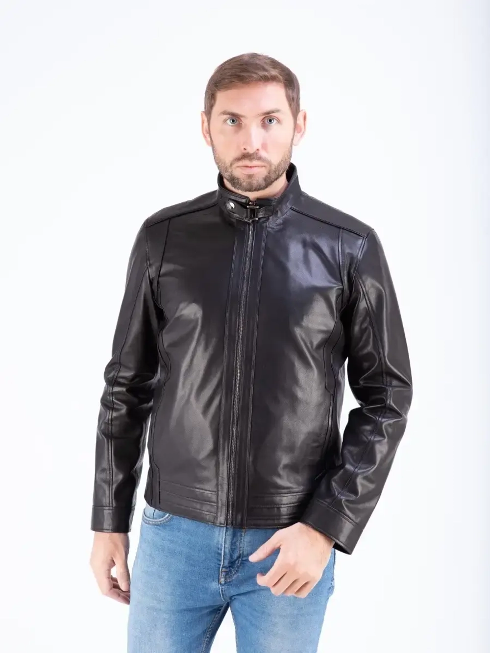 Куртка мужская  из натуральной кожи