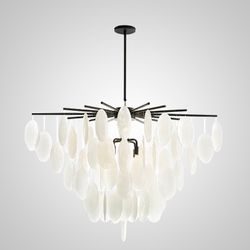 Люстра На Штанге Ritta D68 Black By Imperiumloft