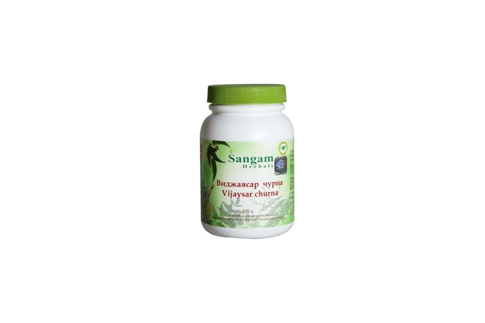 Sangam Herbals Виджаясар чурна смесь сухого растительного сырья  100 г