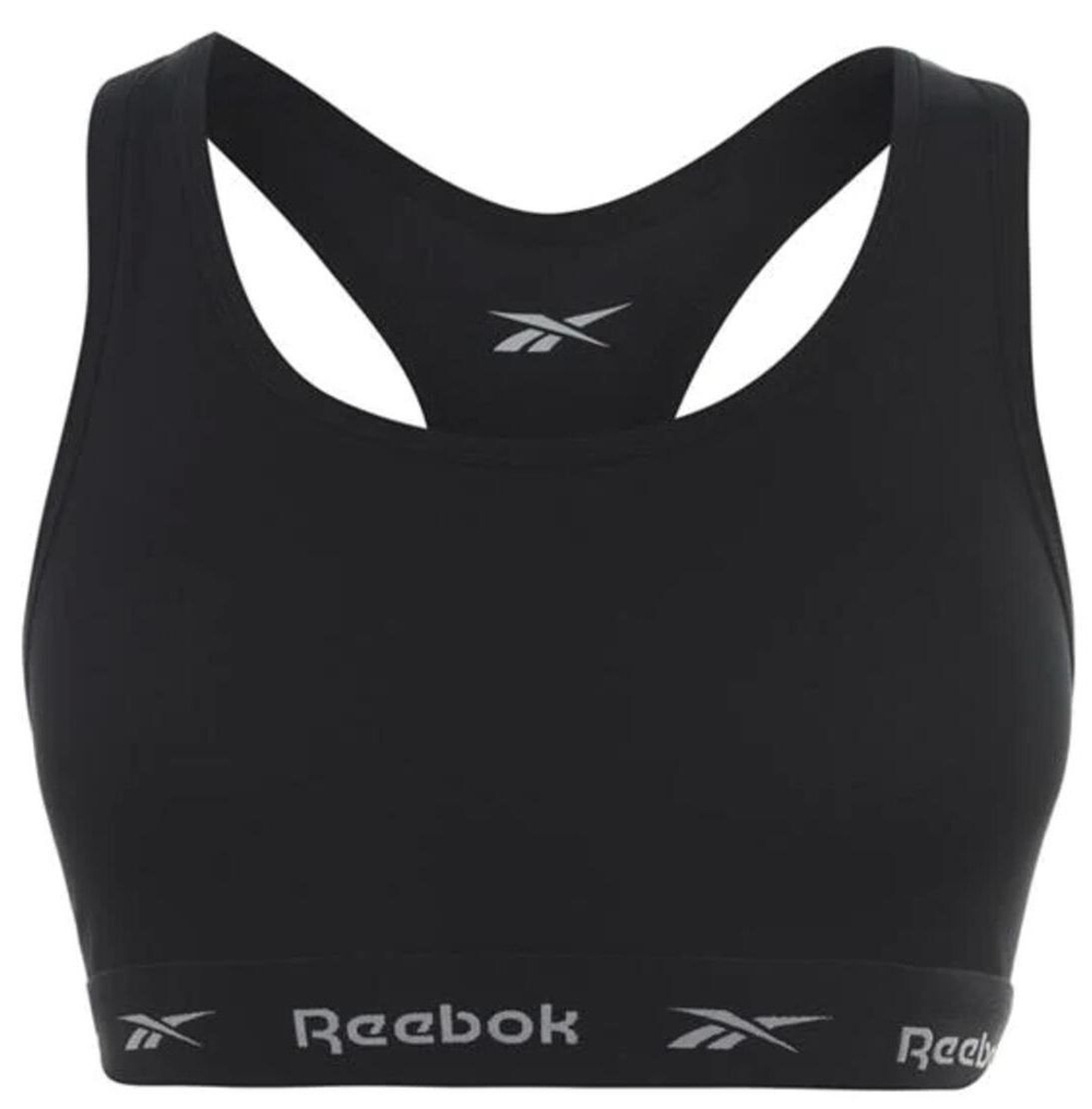 Теннисный бюстгальтер Reebok Womens Sports Crop Top NELLY 2P - Black