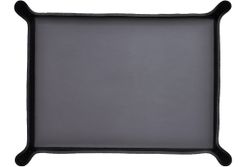 Лоток поднос А4 фигурный  PREMIUM из кожи Full Grain Toscana/Cuoietto шоколад