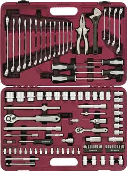 Thorvik UTS0101 Набор инструмента универсальный 1/4", 1/2"DR, 101 предмет
