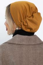 Чалма с резинкой (горчичная) ЧР7-23М LT Collection