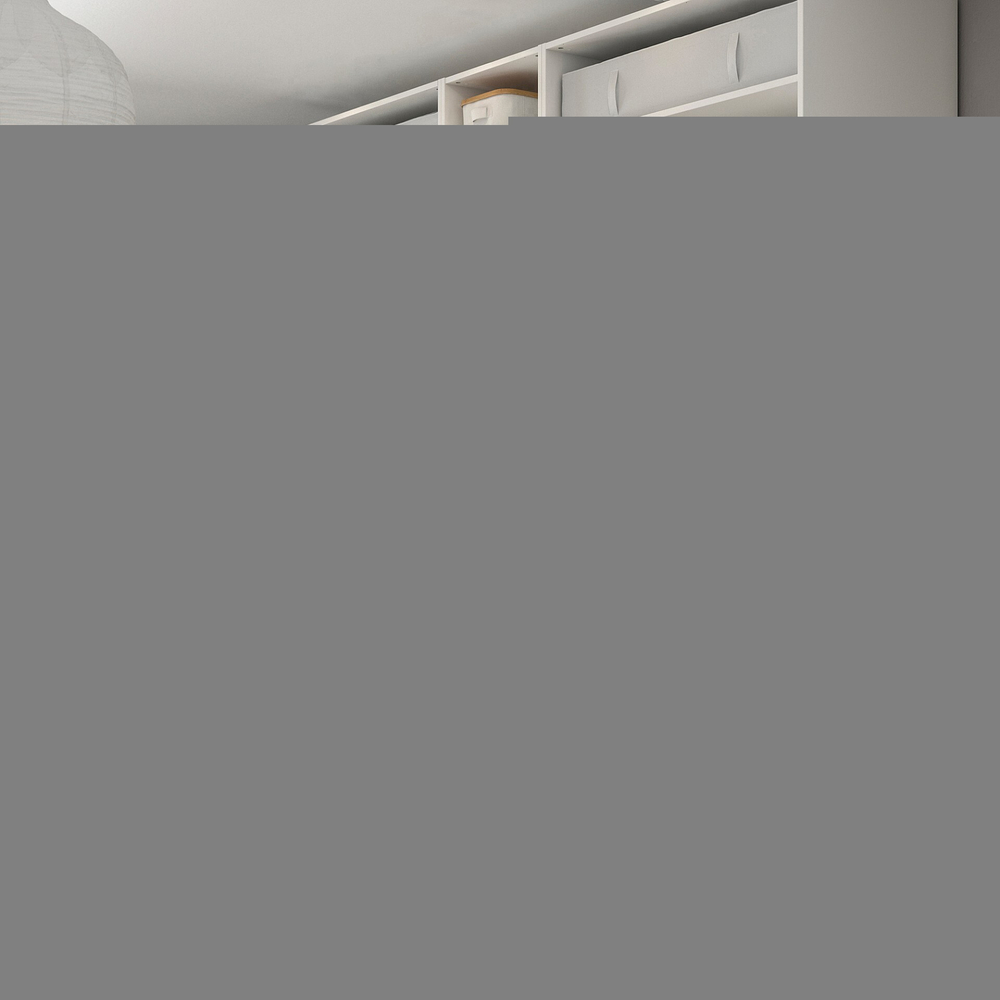 Гардероб PAX IKEA (комбинация) с 10 ящиками 250x58x236 см (белый) 250*58*236 см, Белый   Фиеста
