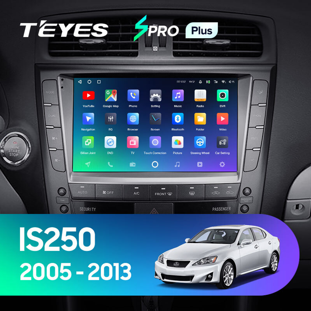 Teyes SPRO Plus 10,2" для Lexus IS 250 2005-2013