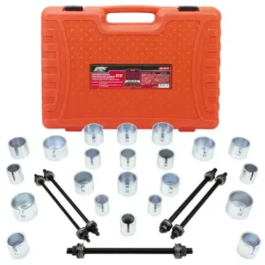 Набор инструментов для замены сайлентблоков, втулок и подшипников 27пр. JBC JBC-933T2