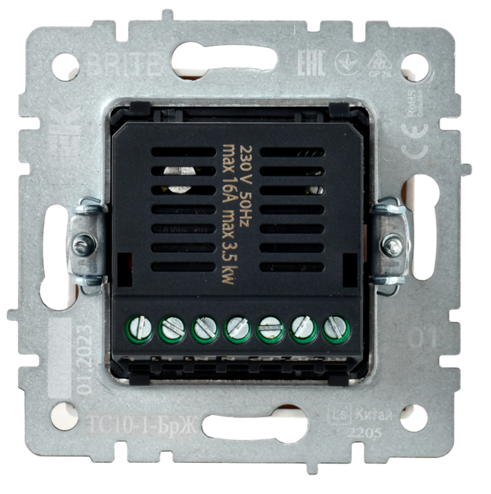 Термостат электронный IEK BR-RT11-K36