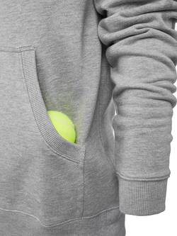 Кофта для мальчика теннисная Prince Pullover Hoodie - серый
