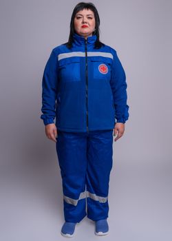 Толстовка флисовая женская Скорая помощь Medicline