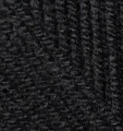ALIZE "SUPERLANA MIDI", 25% Шерсть, 75% Акрил, 100 гр, 170 м, 60 чёрный