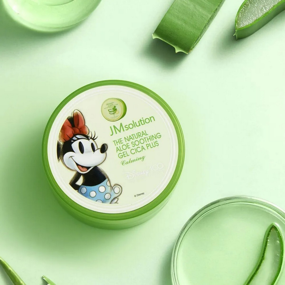 Гель универс Алое/Центелла JMsolution The natural aloe soothing gel Cica plus calming Disney. 300 мл