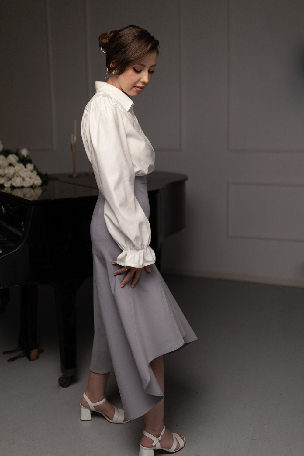 Бумажная выкройка блузка Инчхон 60 размер 170 рост