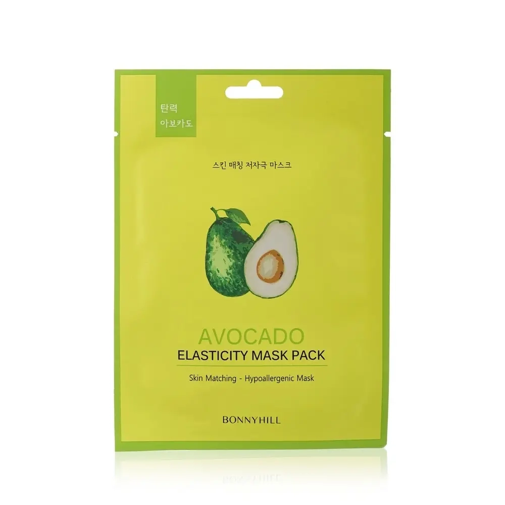 Маска тканевая с маслом авокадо BonnyHill Avocado mask, 23 г