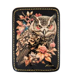 Народные промыслы ШК-19/56-C Шкатулка в технике декупаж «Сова» (8х6х3,5)