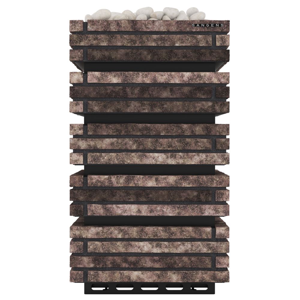 Электрическая печь для бани и сауны Sangens W12B Brick (В12КИ Кирпич)