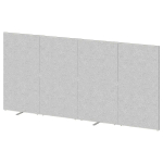 Перегородка - IKEA SIDORNA, 150x2x320см, светло-серый, СИДОРНА ИКЕА