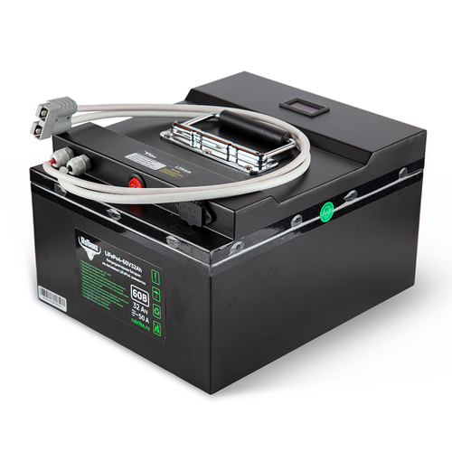 Литий-железо-фосфатный Аккумулятор RuTrike (LiFePo4) 60V32A/H(50A)