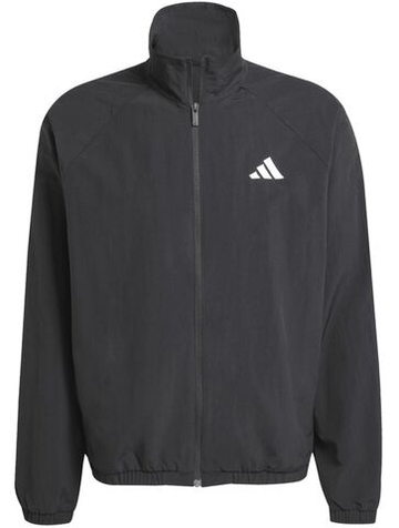 Мужская теннисная куртка Adidas Essentials With Small Logo - black/white
