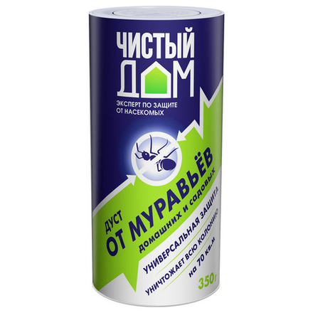 Дуст Чистый дом от муравьев без запаха туба 120 г Техноэкспорт