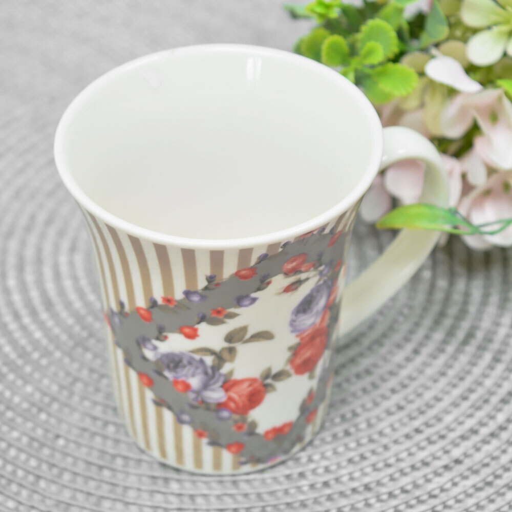 Кружка 250мл керамическая, цвет в ассортименте, NNAC-3214