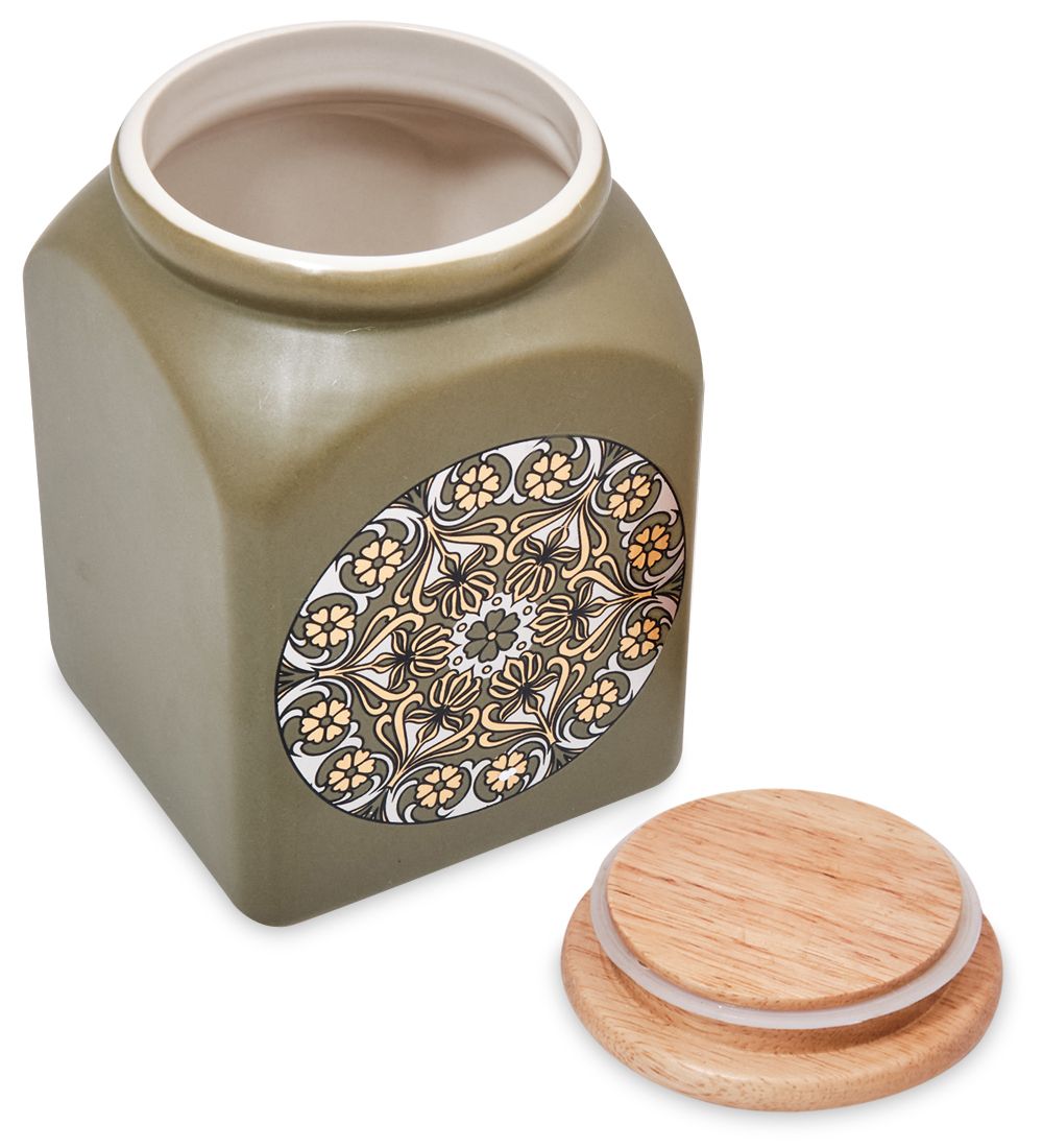 TJ-18/2 Керамическая банка бол. с крышкой