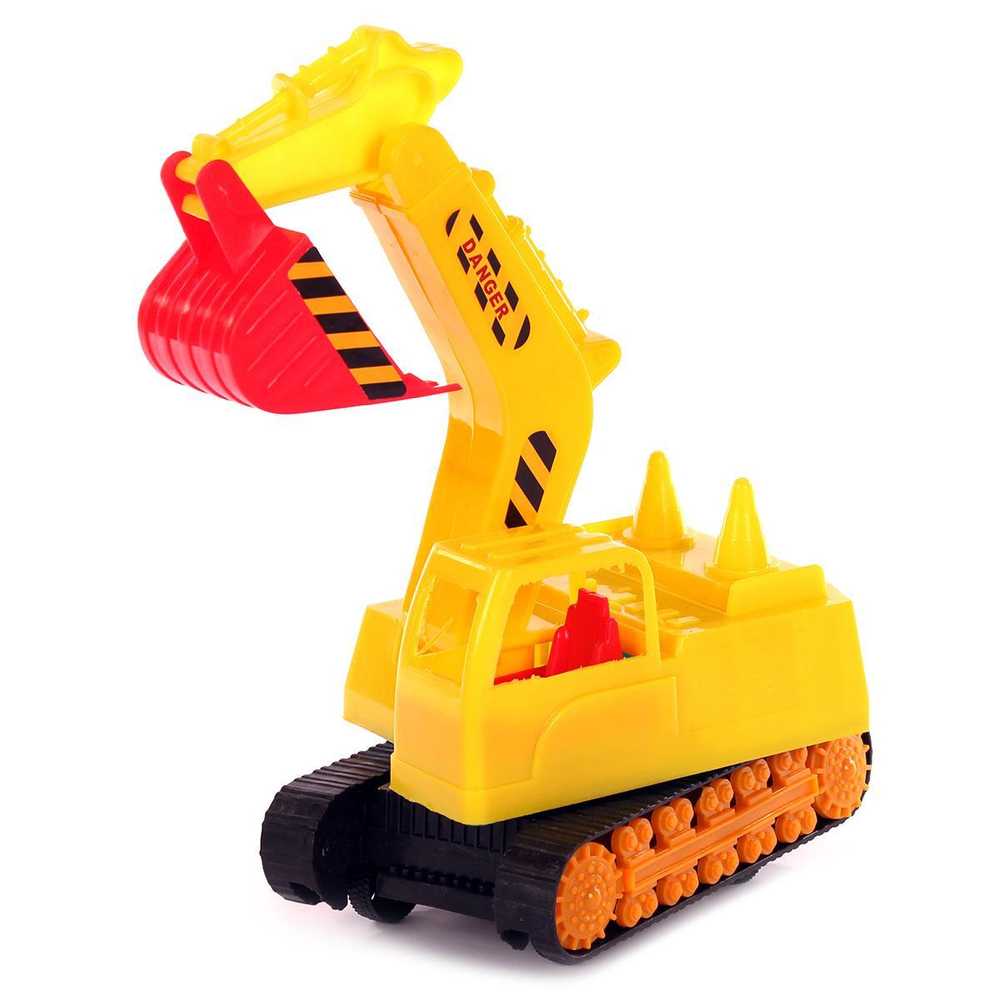 Экскаватор игрушечный 27см, ТС-02-038