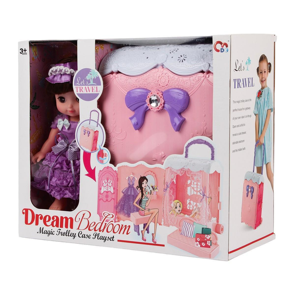 Кукла тип Модель с акессуарами, коробка JJ8710-1W