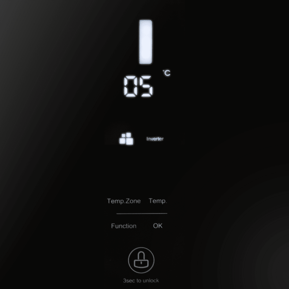 Холодильник Maunfeld MFF177NFB Slim Inverter