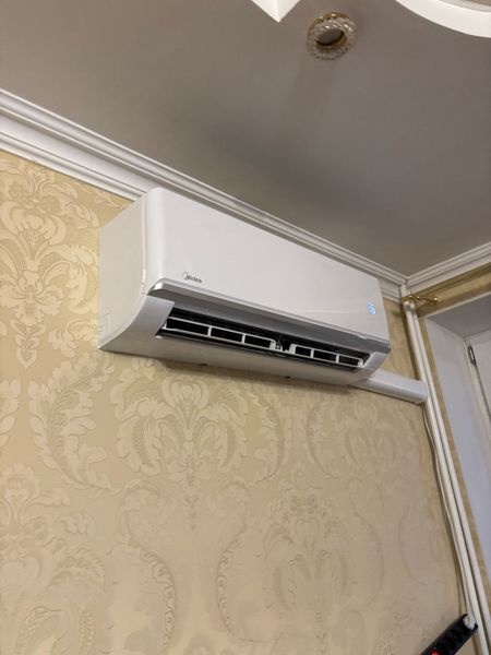 Установка сплит-системы Midea Primary в квартире 🏡❄