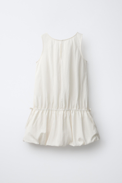 ZARA ПЛАТЬЕ БЕЗ РУКАВОВ, ЭКРЮ